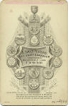 The back of a cabinet print by A Swan Watson  -  No 2936