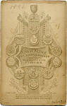 The back of a cabinet print by A Swan Watson  -  No 3302