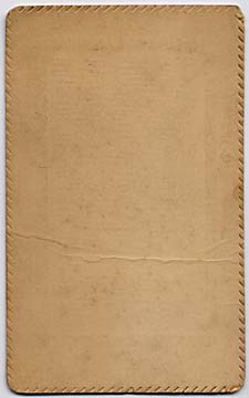 Alex Ayton jun  -  Carte de Visite  -  No 12  -  back