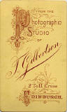 Carte de visite  -  T Gilbertson  -  back