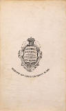 Carte de Visite  -  No 1  -  back  -  by James Gilchrist