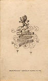 Carte de Visite  -  No 4  -  back  -  by James Gilchrist