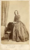 A carte de visite by James Henderson whose photographic studio was at 68 Princes Street from 1856 until 1867