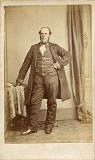 A carte de visite by James Henderson whose photographic studio was at 68 Princes Street from 1856 until 1867