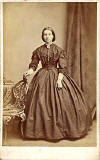 A carte de visite by James Henderson whose photographic studio was at 68 Princes Street from 1856 until 1867