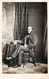 A carte de visite by John Horsburgh  from studio at 39 South Bridge  -  A Gentleman