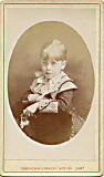 A carte de visite by John Horsburgh  -  Oval  -  child