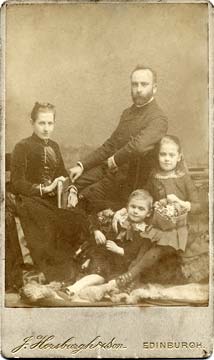 A carte de visite by John Horsburgh  -  Family