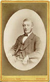 A  carte de visite by John Horsburgh  -   Man in Bow Tie