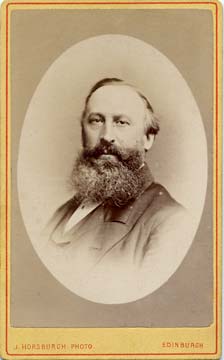 A  carte de visite by John Horsburgh  -   Manwith large beard