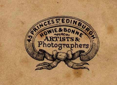 Cartes de Visite from Howie & Bonne