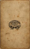 The back of a Carte de Visite of a Lady  -  by Howie & Bonne