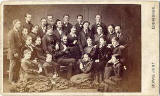 James Howie Junior  -   carte de visite  -  Cowgate Free Church Choir  -  November 19, 1878