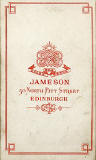 Jaes Jameson  -  carte de visite  -  3 (back)