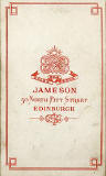 Jaes Jameson  -  carte de visite  -  3 (back)