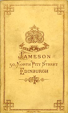 James Jameson  -  carte de visite  -  8 (back)