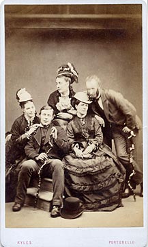 Carte de visite  -  Kyles  -  34 Bath Street  -  Group