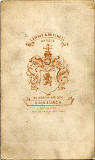 Lawrie & Mitchell  -  the back of a carte de visite