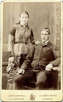 Lawrie & Mitchell  -  carte de visite