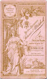 Lawrie & Mitchell  -  the back of a carte de visite