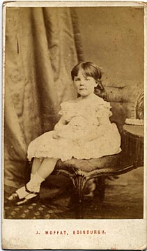 John Moffat  -  Carte de visite  -  1873-75  -  Girl