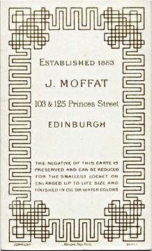 John Moffat  -  Carte de visite  -  1873-75  -  Lady