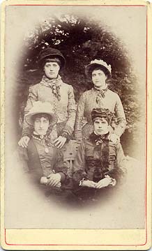 Carte de visiet by JK Munro  -  4 ladies