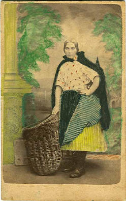 Carte de Visite by George Oman  -  Fishwife