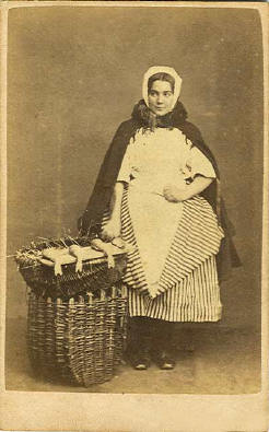 Carte de Visite by George Oman  -  Fishwife