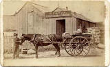 Carte de visite by Hugh Paton  -  Hugh Paton's studio in Campbeltown