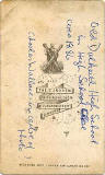The back of a carte de visite by St Andrew Photographic Co, Edinburgh