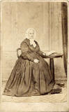 Stewart & Oman  -  Carte de Visite of a lady seated