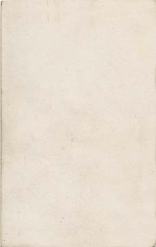 The back of a carte de Visite by A & D Thomson  -  Man and Hat