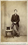 Carte de Visite by A & D Thomson  -  Man and Hat