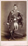 A carte de visiet by James Good Tunny  -  1875-1886  -  Man in kilt