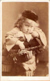 A photogrpah by James Good Tunny, probably of one of the members of his family