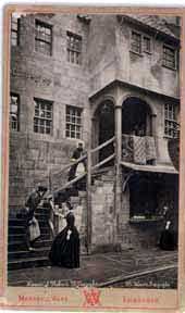 Carte de Visite  -  Edinburgh Scene  -  Photographer: Marshall Wane