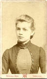 Carte de visite from the Edinburgh studio of Marshall Wane  -  Lady with buttons