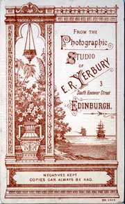 Yerbury  -  Carte de Visite  -  3  -  Back