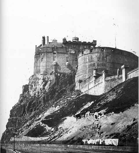 Edinburgh Castle - Photograph by Begbie