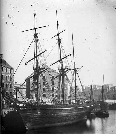Leith Inner Harbour - Photograph by Begbie