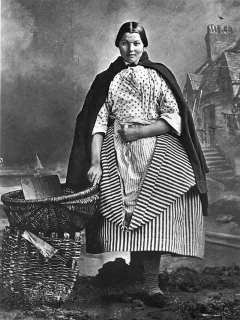 Newhaven Fishwife - Photograph by Begbie