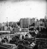 Old Town and North Bridge - Photograph by Begbie