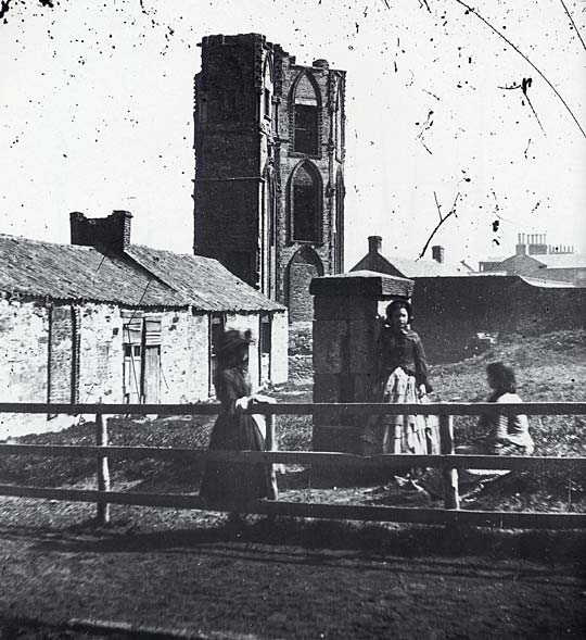 The Tower, Portobello  -  Photograph from the 1850s by Thomas Vernon Begbie