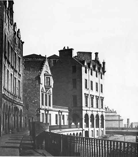 Victoria Terrace - Photograph by Begbie