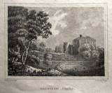 Dalhousie Castle  -  "Beauties of England & Wales"  -  zoom-in