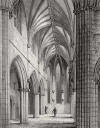 Trinity College Church - from a drawing by Billings - engraved for inclusion in Billings' Ecclesiastical Antiquities of Scotland, published by Blackwood & Sons around 1847