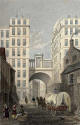 Engraving from 'Modern Athens'  -  hand-coloured  -  Regent Bridge