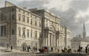 Engraving in 'Modern Athens'  -  hand-coloured  -  Edinburgh University