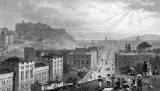 Engraving in 'Modern Athens'  -  View from Calton Hill